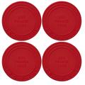 Le Creuset Silicone Coaster Set Silicone in Red | 4 W in | Wayfair FB513-67