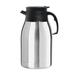 Oggi Brew Coronado Carafe, Stainless Steel Liner (2 Lt, 68 Oz) Stainless Steel in Black/Brown/Gray | 10.25 H x 5.5 W x 6.5 D in | Wayfair 6507.0