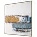 Uttermost Stacked Against - Floater Frame Painting on Canvas in Blue | 61.75 H x 61.75 W x 1.75 D in | Wayfair 32280