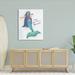 Stupell Industries Trust Your Inner Mermaid Phrase Giclee Art By Darlene Seale Wood in White | 48 H x 36 W x 1.5 D in | Wayfair as-616_cn_36x48