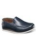 Florsheim Jasper Venetian Jr - Boys 7 Youth Navy Slip On Medium