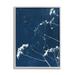 Stupell Industries Navy Blue Botanical Sprouts Giclee Art By Liz St. Andre Wood in Brown | 14 H x 11 W x 1.5 D in | Wayfair as-563_gff_11x14