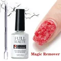 Burst Magic Remover pour Gel Vernis à Ongles Soak Off Gel Laque Dégraissant Nettoyant Sûr Crème de