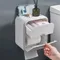 Porte-papier hygiénique support de la boîte support de salle de bain bobine étanche boîte de rangement de mouchoirs sans poinçon cuisine salle de bain support de rangement
