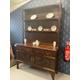 Solid dark wood vintage dresser