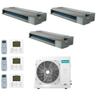 Hisense - trial split air conditioner 9+9+12 avec 3amw72u4rfa r-32 9000+9000+12000 avec
