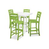 POLYWOOD La Casa Caf Farmhouse 5-piece Outdoor Bar Set