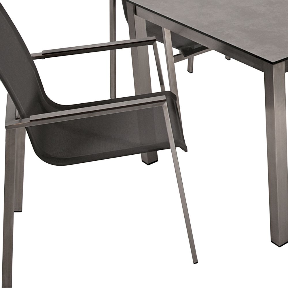 GartenZeit »Sienna» Stapelstuhl 60x58x90 cm