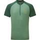 Mountain Equipment Herren Nava Zip T-Shirt (Größe XL, gruen)