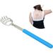 Telescoping Back Scratchers As a Beer Bottle Opener Reusable Extendable Bear Claws Back Scratcher for Foot Massager for Back Massager for Head Massager(Blue)