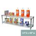 Shelving Inc. 14 d x 48 w Chrome Wire Shelving with 2 Tier Shelves Weight Capacity 800lbs Per Shelf