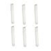 6x Battery Powered Long Flameless LED Candles Flickering Decorative Candles for Home Party 155mm