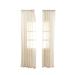 Cotton and Linen Shiner Window Voile Curtains Fine Texture Curtain for Bedroom Living Room - 100X200cm(Beige)