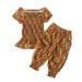 B91xZ Baby Outfits For Girls Pants Style Toddler Bloomers Bohemian Tee Kids Girls Dashiki Baby Set 16Y Tops Girls Outfits&Set Size 1-2 Years