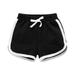 B91xZ Toddler Shorts Summer Baby Girls Boys Shorts Cotton Active Running Sleeping For Toddler Kids Big Girl s Boy s Black Size 7-8 Years