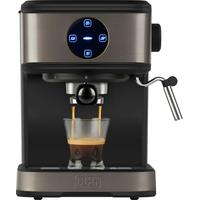 BLACK + DECKER Espressomaschine BXCO850E Kaffeemaschinen Gr. 2 Tasse(n), grau (anthrazit) Espressomaschine