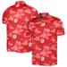 Men's Reyn Spooner Red St. Louis Cardinals Cooperstown Collection Puamana Print Polo