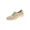 Schnürschuh NATURAL FEET "Schnürer Tirol", Damen, Gr. 36, beige, Rindsleder, Synthetik, elegant, Schuhe, mit weitem Fußbett