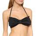 Kate Spade Swim | Kate Spade | Georgica Bow Tie Bandeau Bikini Top | Color: Black/Gold | Size: M