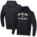 Men's Under Armour Black Army Knights Track & Field All Day Fleece Pullover Hoodie