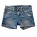 American Eagle Outfitters Shorts | American Eagle Outfitters Super Stretch Midi Light Wash Denim Shorts Size 4 | Color: Blue | Size: 4