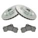 2008-2017 Dodge Challenger Front Brake Pad and Rotor Kit - TRQ