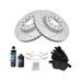 2006-2013 Audi A3 Front Brake Pad and Rotor Kit - TRQ