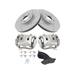 2012-2013 Infiniti M35h Front Brake Pad Rotor and Caliper Set - TRQ