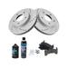 1983-1994 Chevrolet S10 Blazer Front Brake Pad and Rotor Kit - TRQ BKA18022