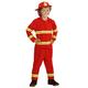 Widmann - Kinderkostüm Feuerwehrmann, Uniform, Feuerwehranzug, Faschingskostüme, Karneval