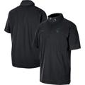 Men's Nike Black Michigan State Spartans Coaches Half-Zip Short Sleeve Jacket