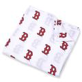 Infant White Boston Red Sox 47'' x Muslin Swaddle Blanket