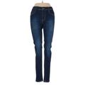 Puzzle Jeans Jeans - Mid/Reg Rise: Blue Bottoms - Women's Size 0