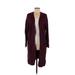 Old Navy Cardigan Sweater: Burgundy Sweaters & Sweatshirts - Women's Size Small