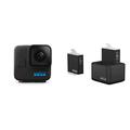 GoPro HERO11 Black Mini – Kompakte, wasserdichte Action-Kamera mit 5,3K60 Ultra HD-Video, 24,7 MP Einzelbildern & Dual-Akkuladegerät + 2 Enduro-Akkus (HERO11 Black/HERO10 Black/HERO9 Black)