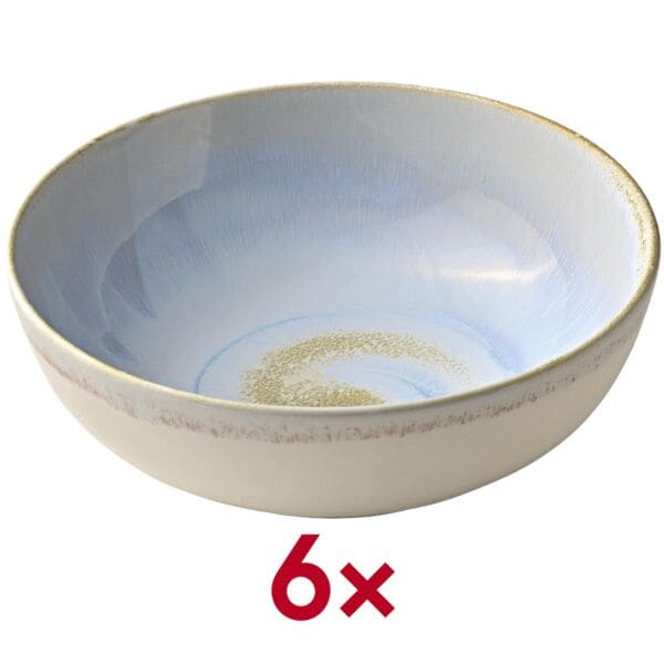 heart & soul 6er-Pack Schüssel »Perfect Match« 23 cm blau