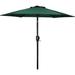 7.5 ft Patio Outdoor Table Market Yard Umbrella with Push Button Tilt/Crank, 6 Sturdy Ribs for Garden, Deck, Backyard, Pool