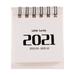 Home Decor 2021 Mini Desk Calendar Stand Up Flip Calendar Daily Monthly Table Planner