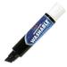 Marks-A-Lot Jumbo Chisel Tip Washable Marker Black (Pack of 18)