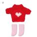 1 Set Gift Toys Kids DIY Multicolored Doll Accessories Doll Socks Dressing Clothes Tops Casual Dress Mini Knitted Sweater 2