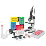 IQCREW by Amscope Kid s Premium 85+ piece Microscope Color Camera and Interactive Kid s Software Kit with 48-Piece Prepared Slide Set