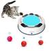 Cat Toys Cat Balls Cat Toys for Indoor Cats Interactive Cat Toys Kitty Toys Electronic Cat Toy Automatic Cat Toys Cat Mice Toy with Mice with Scratching Pad Catnip Ball Cat bell ball Cat Glowing Ball