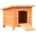 Cat House Solid Pine & Fir Wood 19.7 x18.1 x17.1