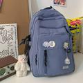 16 Inch Laptop Backpack College Backpack Travel Backpack Teenagers Girls Women Students Blue