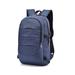 Laptop Backpack for Men Women Travel Business Backpack with USB Charging Port and Anti Theft Pocket College Student Bookbag-Blue