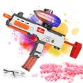 Jfieei High Speed Automatic Splatter Ball Blaster Electric Gel Ball Blaster with 11000+ Water Beads and Goggles for 14+ Boys and Girls Rechargeable Splatter Ball Toys