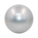 Pilates Ball Core Ball Small Exercise Ball with Exercise Guide Ball Mini Yoga Ball for Pilates Yoga Core Training Physical Therapy Balance Stability Stretching Silver Silverï¼ŒG12609