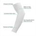 1/5/10 Pairs Cooling Arm Sleeves Cover for Men Women UV Sun Protection 50 Compression long Sleeves to Cover Arms for Biking Gardening Driving Fishing Golf Hiking 1 Pair White