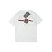 FLOW SOCIETY Short Sleeve T-Shirt: White Tops - Kids Boy's Size Small