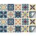 HOMEMAXS 20pcs Tile Stickers Tile Decals Kitchen Bathroom Decals Peel and Stick Tile Stickers